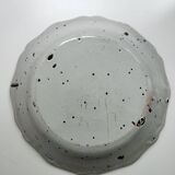 Antique Nevers faience plate
