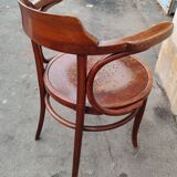 Late 19th-century office chair by Jacob and Joseph Kohn in Vienna, Austria