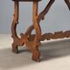 Old refectory table in walnut, Italy, 20th century