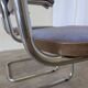 Set of 2 Vintage Office Purple Cesca Style Armchair / Stol Kamnik Yugo