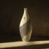 50s Dino Martens for Aureliano Toso Murano Filigrana Glass Art Vase.