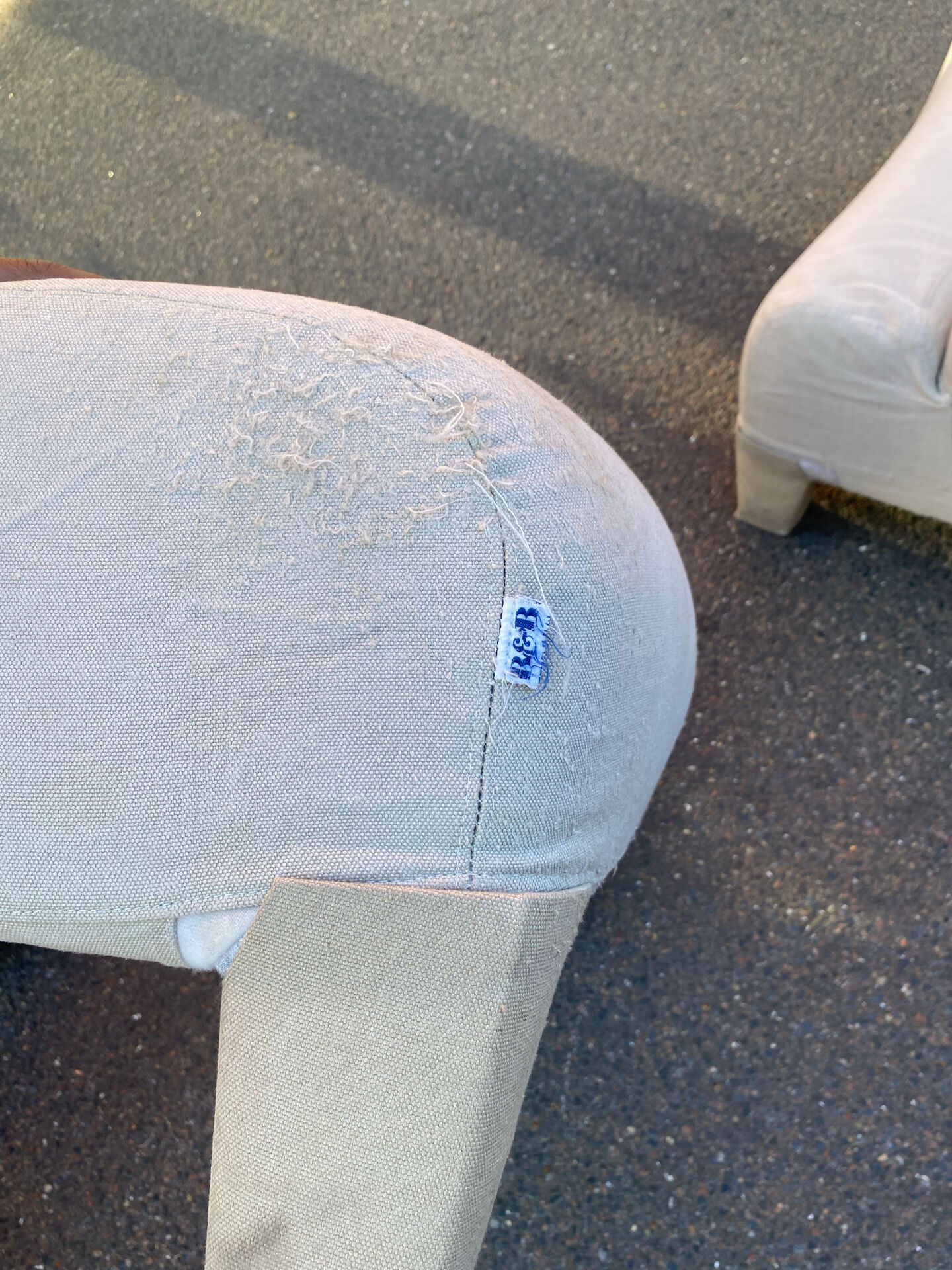 Fouton with its ottoman