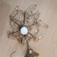 Brass chandelier