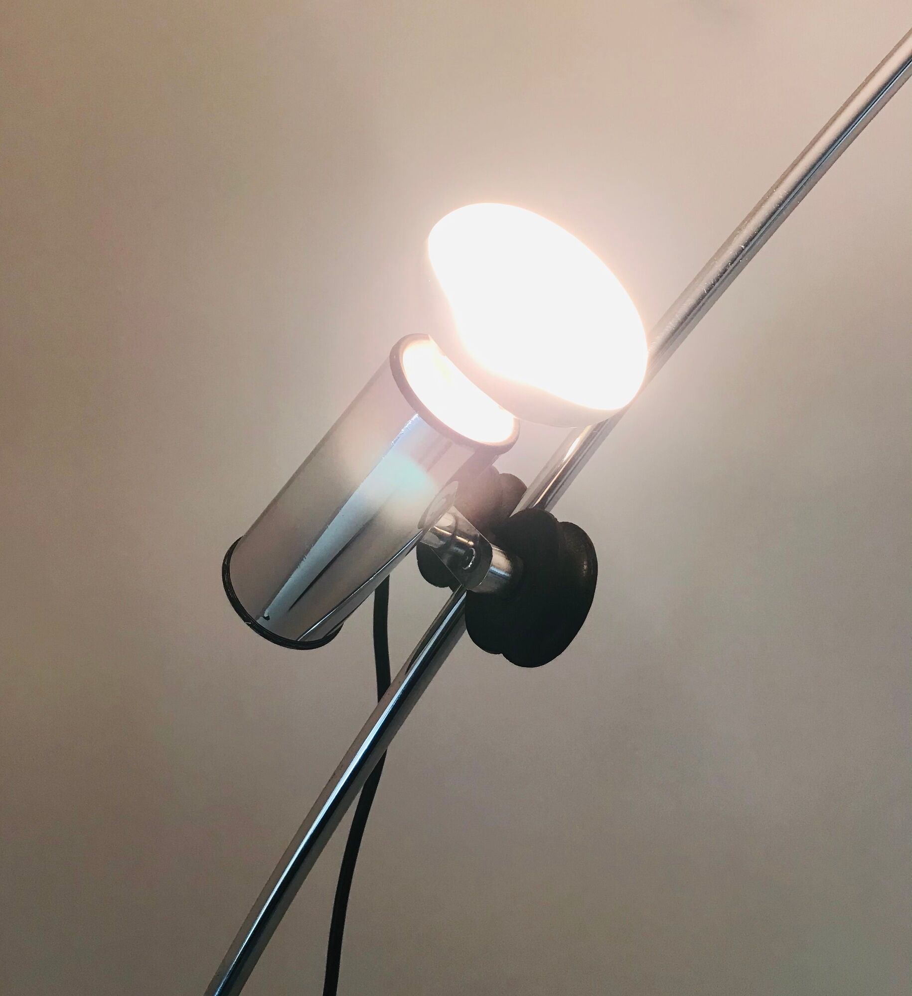 "Molla" floor lamp by Cesare Leonardi and Francesca Stagi for Lumenform, Italy 1960