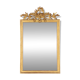 Louis XVI mirror in gilded wood, 18th century.