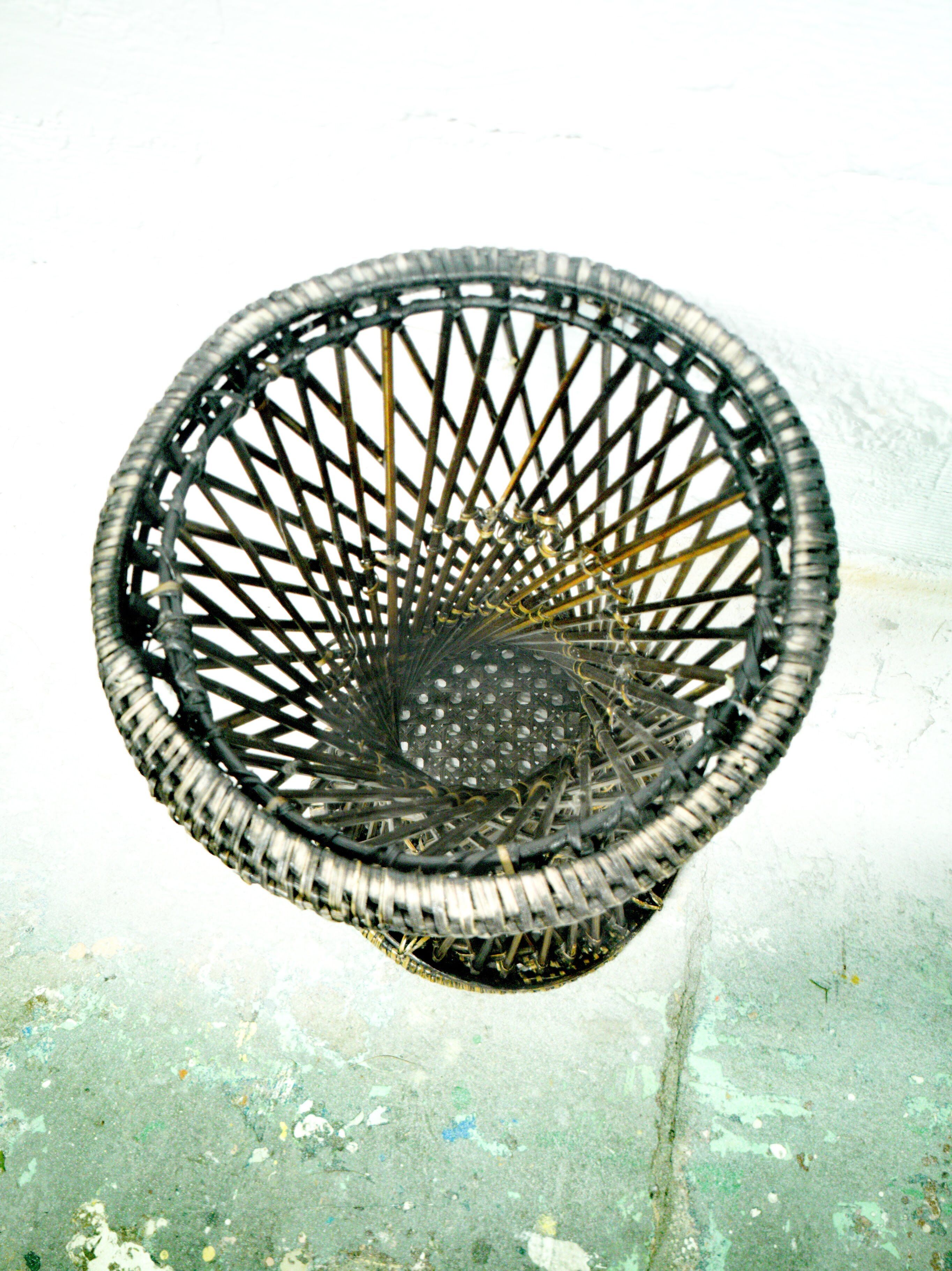 Tam Tam stool in rattan