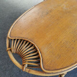 Rattan coffee table