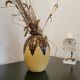 Vase vintage forme d'œuf style Art Déco