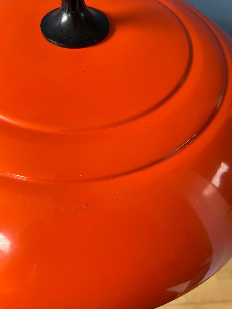 Vintage orange pendant lamp