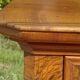 Commode en noyer et ronce de noyer style Louis Philippe