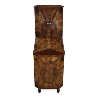 Encoignure en Noyer, Art Déco – 1930