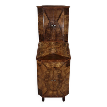 Encoignure en Noyer, Art Déco – 1930