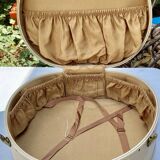 Vintage samsonite streamlite hat suitcase - liner france