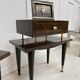 Paire de tables de chevet vintage