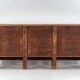 Antique wooden three-door sideboard (circa 1920)