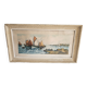Lithograph Table - Marine Sailing Boats Brittany - Alphonse Lafitte (1872 -