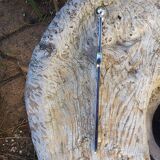 Modernist sugar pinch chrome metal