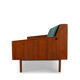 Danish midcentury modern green velvet daybed, 1960s