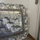 Vintage Arthur Court Designer Apple Bunnies Metal 1993 4