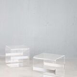 Pair of plexi sofa tips