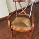 Table et chaises en merisier