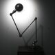 Jieldé floor lamp 3 arms 40cm graphite industrial Jean Louis Domecq vintage