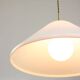 Elpis Pendant by Luigi Massoni for Guzzini in Plexiglass & Brass, 1970s