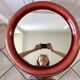Round plastic mirror 70s