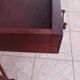 Game table in mahogany late 19th