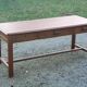 Farm table early 20th century 3 spacer drawers 180cm