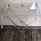 Plexiglass side table / server