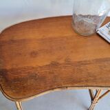 Vintage rattan desk