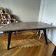 Recycled wood table