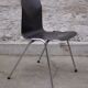Set of 4 chairs design Galvanitas thur op seat in Pagholz 60-70 years