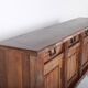 Large brutalist Aranjou sideboard in elm, 1960s