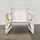 Vintage lounge chairs and table in faux bamboo by Kettal, Spain, 1980s, set of 3.