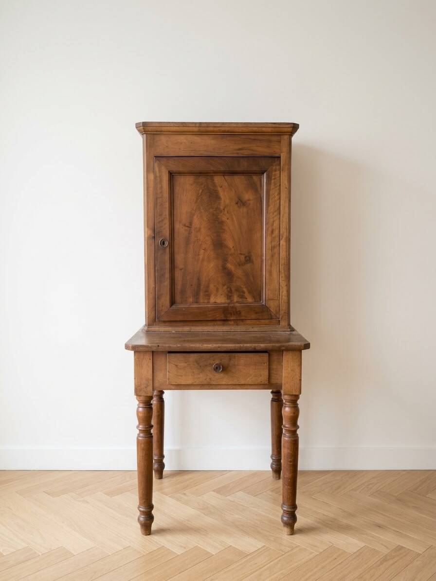 Antique wooden storage furniture