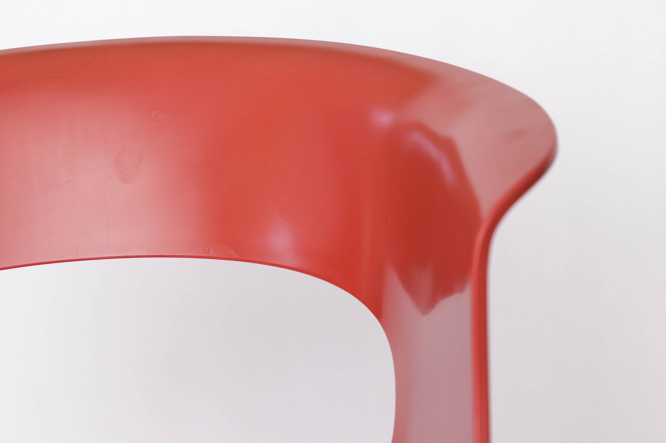 Set of 4 SCAB Design “Miss B” Chairs – Italian Stackable Chairs, 1990s