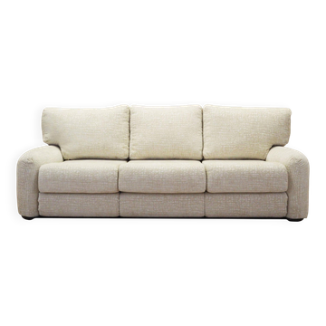 White sofa, Italian design, 1970s, manufacturer: Busnelli, designer: Arrigo