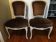 Pair of Louis XV style armchairs