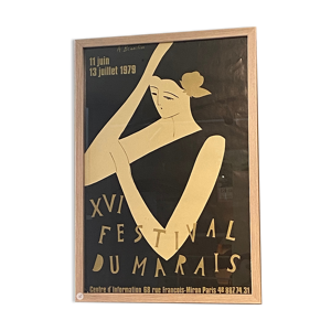 Affiche ancienne André Brasilier