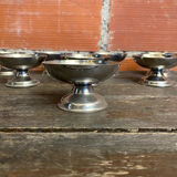 Série De 8 Coupes A Glace Style GUY DEGRENNE Inox Made in France Vinta