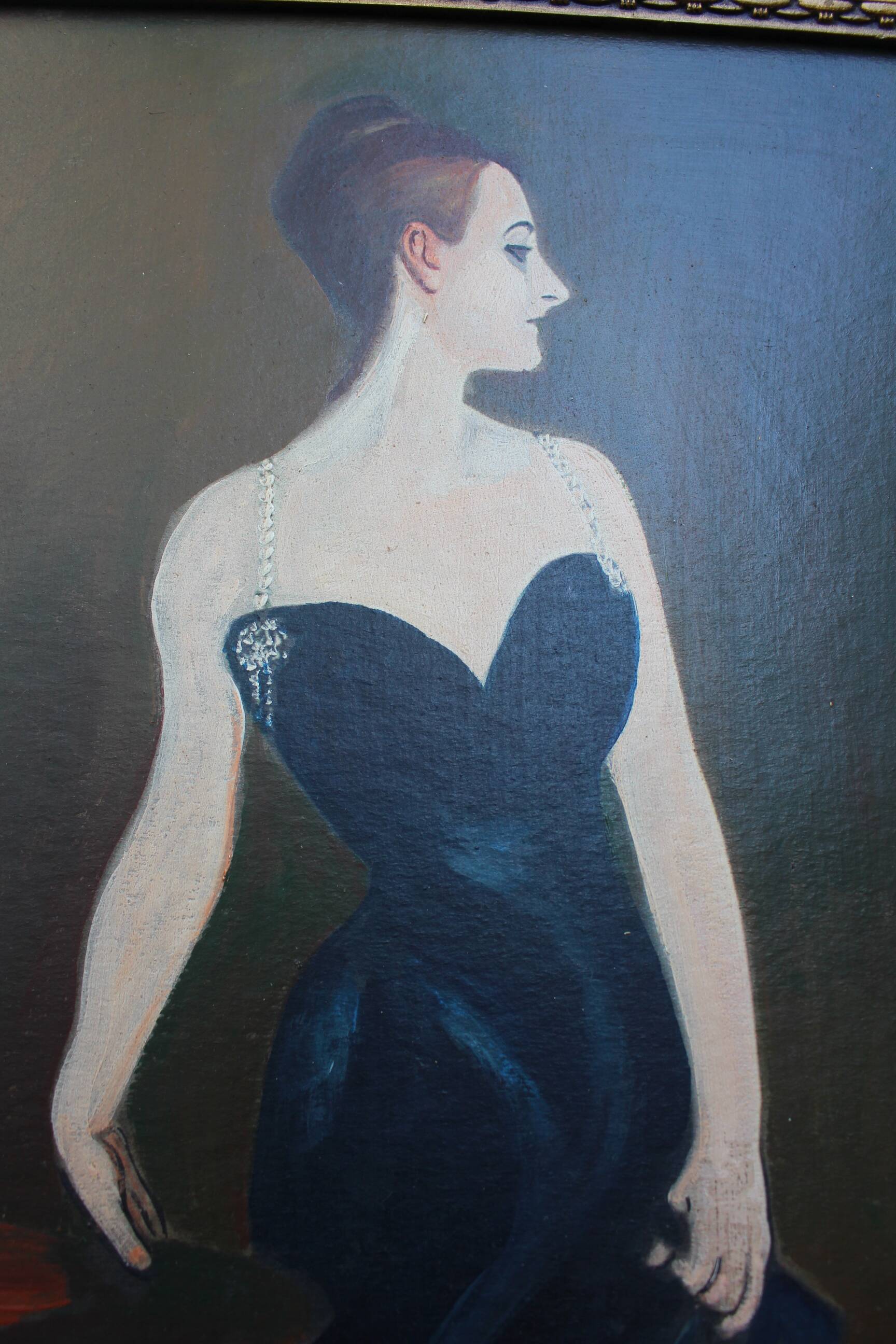 Portrait d'une femme du début du XXe siècle.