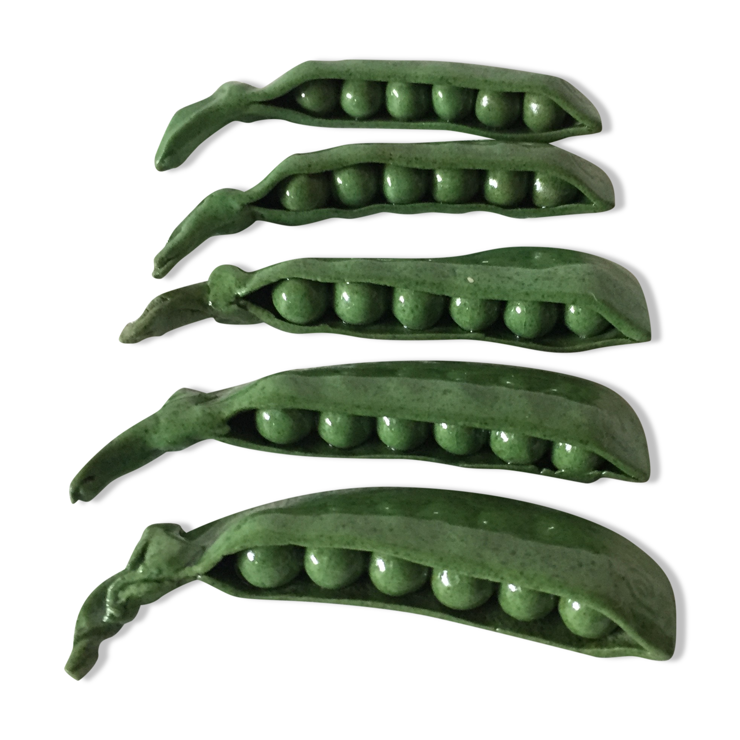 Porte couteaux céramique petit pois