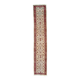 Very long tribal runner 440x82 cm tribal rug, beige, blue, vintage 2506