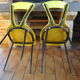 Pair of Gilac vintage 70s design chairs