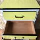 Yellow and black formica storage furniture, circa 50's /60's