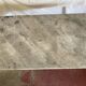 Table de bistrot provencal base cast iron marble top early twentieth century