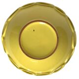Saladier jaune en céramique vintage