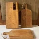 Old wooden cutting boards